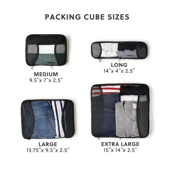 Packing cubes medium
