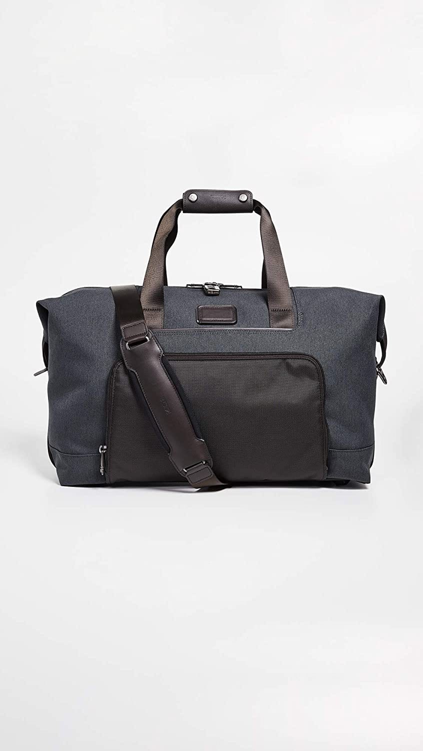 TUMI Alpha Double Expansion Travel Satchel Anthracite Irv's Luggage