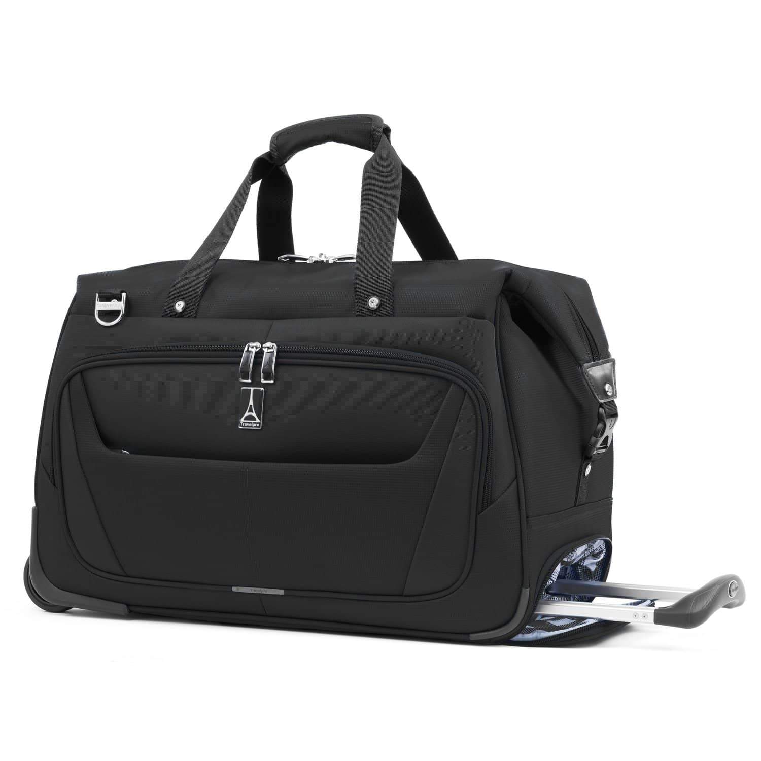 Travelpro Maxlite 5 Carry-On Rolling Duffel - Black - Irv’s Luggage