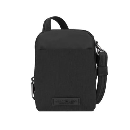 Travelon Anti-Theft Metro Mini Crossbody Bag - Black - Irv’s Luggage