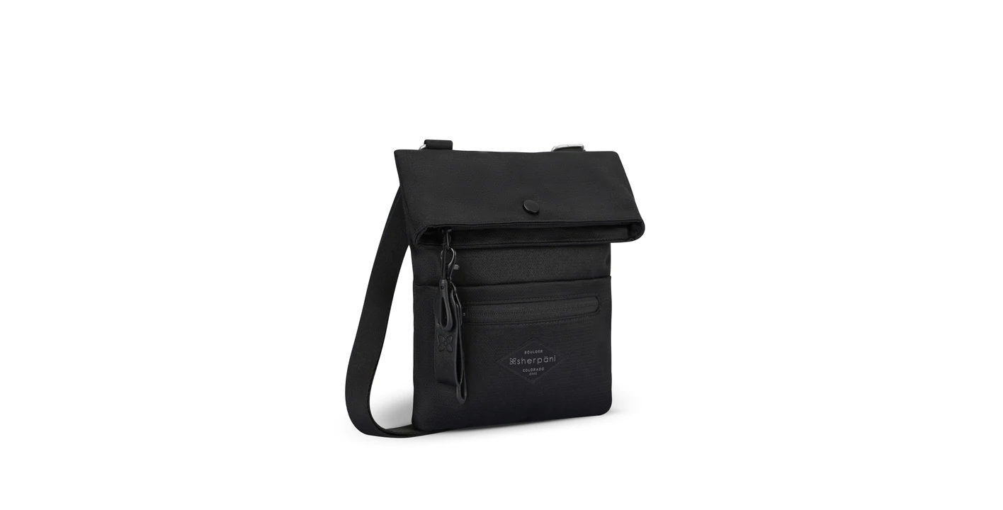 Sherpani Mini Pica Crossbody Bag - Raven - Irv's Luggage