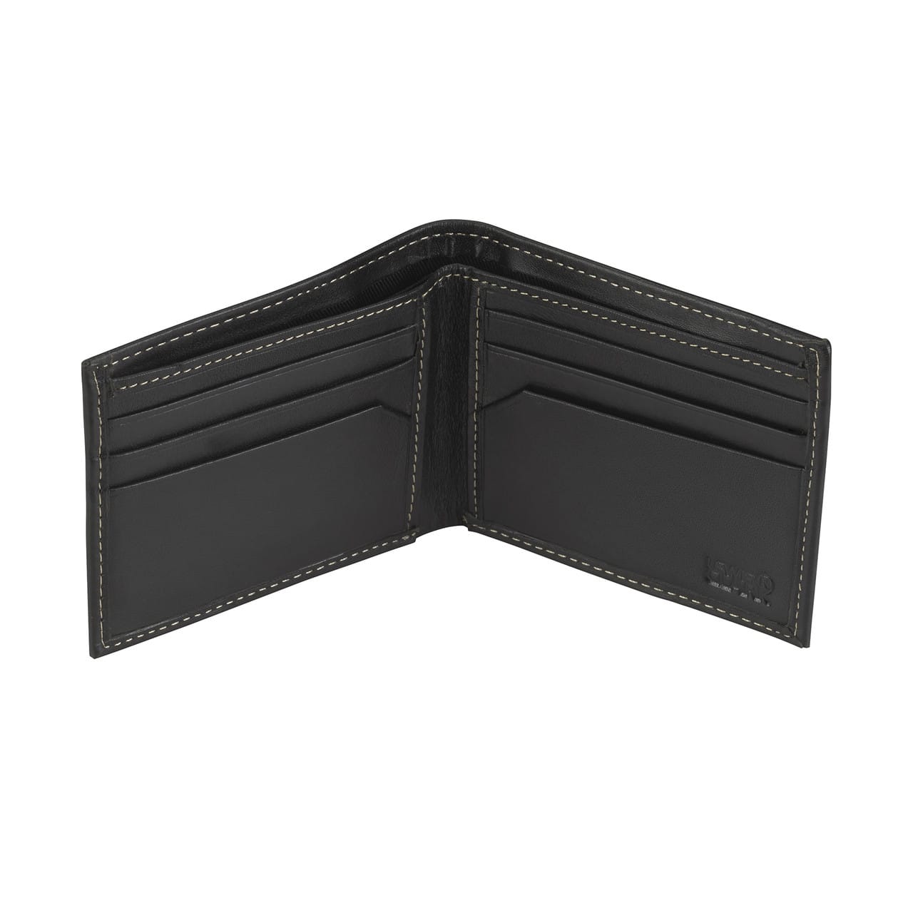 Lewis N Clark Datablock Leather Bi-fold Wallet - Irv’s Luggage