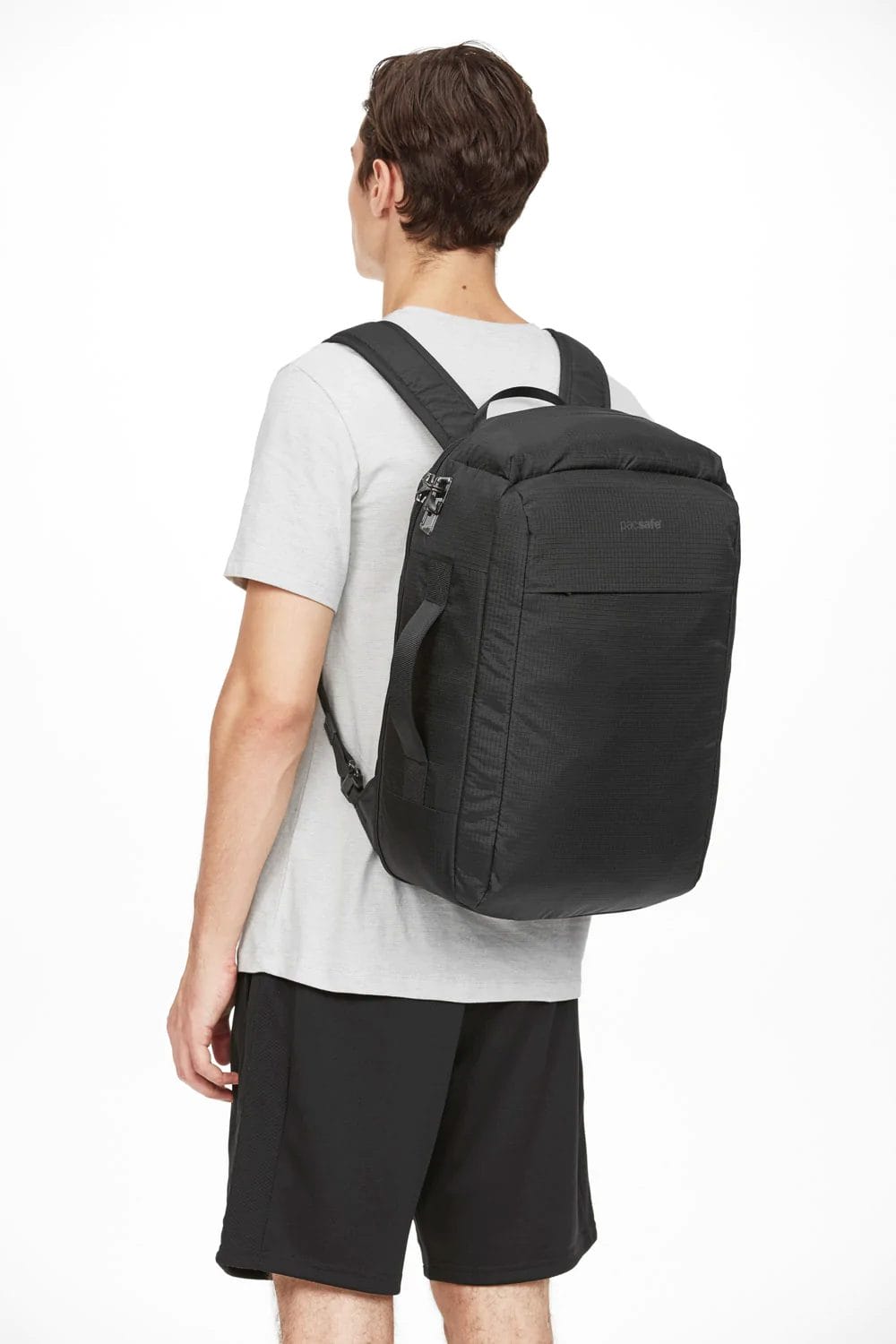 PacSafe Vibe 28L Anti-Theft Backpack - Jet Black - Irv's Luggage